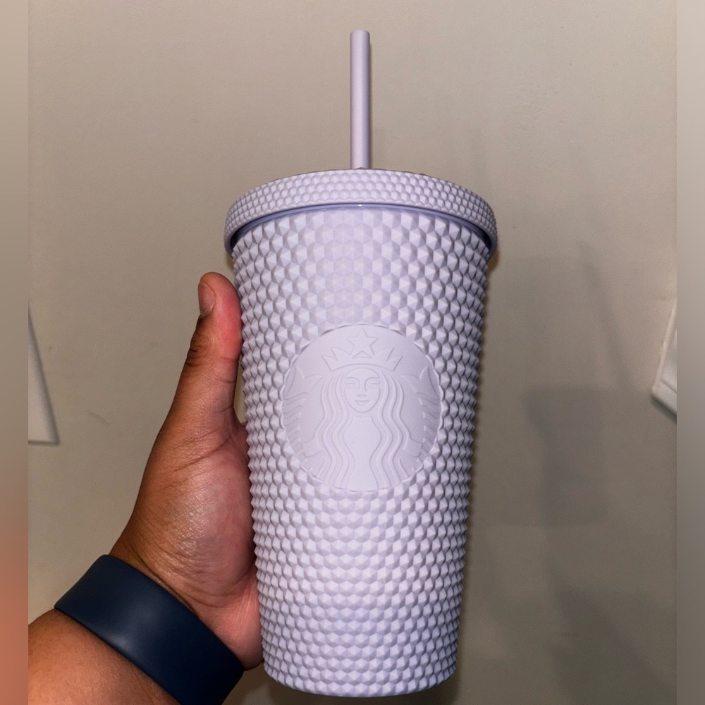 STARBUCKS lilac studded cup